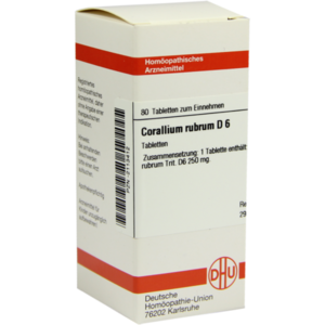 CORALLIUM RUBRUM D 6 Tabletten