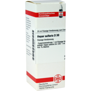 HEPAR SULFURIS D 30 Dilution