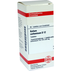 KALIUM CARBONICUM D 12 Tabletten