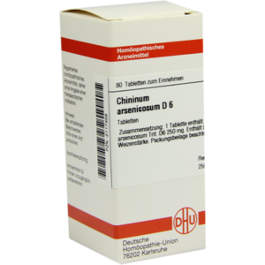 CHININUM ARSENICOSUM D 6 Tabletten