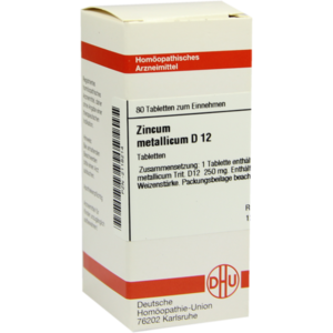 ZINCUM METALLICUM D 12 Tabletten