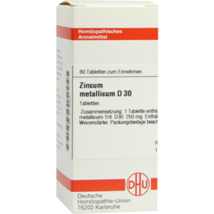 ZINCUM METALLICUM D 30 Tabletten