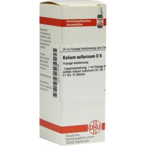 KALIUM SULFURICUM D 6 Dilution