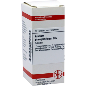 ACIDUM PHOSPHORICUM D 6 Tabletten