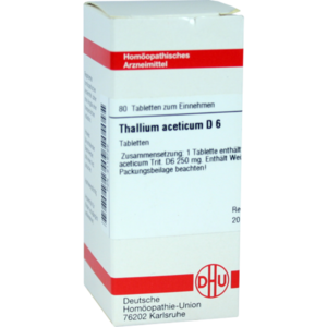 THALLIUM ACETICUM D 6 Tabletten