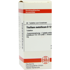 THALLIUM METALLICUM D 12 Tabletten