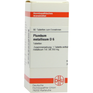 PLUMBUM METALLICUM D 6 Tabletten