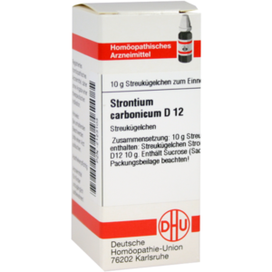 STRONTIUM CARBONICUM D 12 Globuli