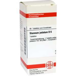 STANNUM JODATUM D 6 Tabletten