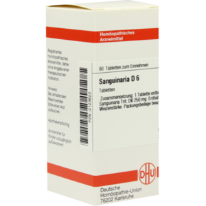 SANGUINARIA D 6 Tabletten