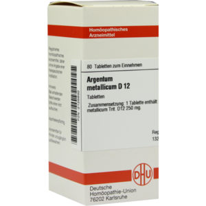 ARGENTUM METALLICUM D 12 Tabletten