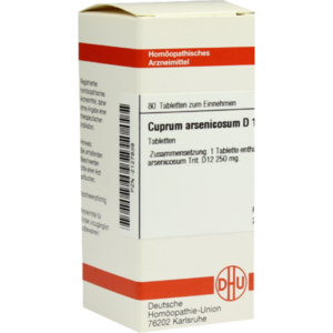 CUPRUM ARSENICOSUM D 12 Tabletten