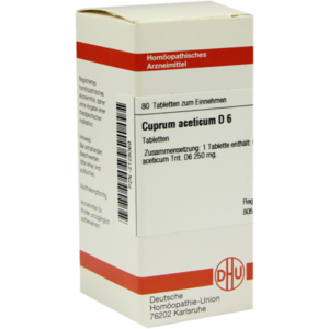 CUPRUM ACETICUM D 6 Tabletten