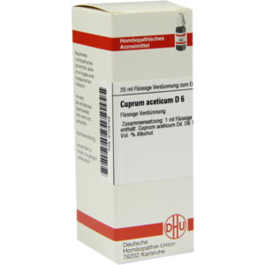 CUPRUM ACETICUM D 6 Dilution