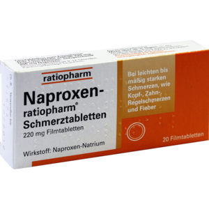 NAPROXEN-ratiopharm Schmerztabl. Filmtabletten