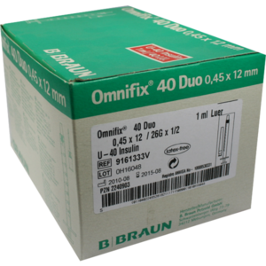 OMNIFIX Duo 40 Insulinspr.1 ml