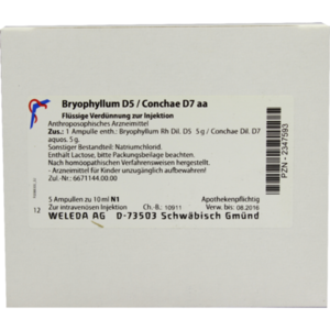 BRYOPHYLLUM D 5/Conchae D 7 Ampullen
