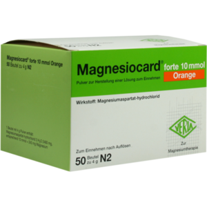 MAGNESIOCARD forte 10 mmol Orange Plv.z.H.e.L.z.E.