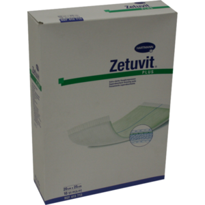 ZETUVIT Plus extrastarke Saugkompr.steril 20x25 cm