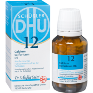 BIOCHEMIE DHU 12 Calcium sulfuricum D 6 Tabletten
