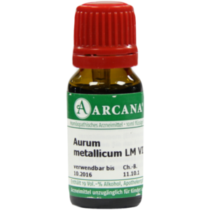 AURUM METALLICUM LM 6 Dilution