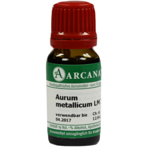 AURUM METALLICUM LM 18 Dilution