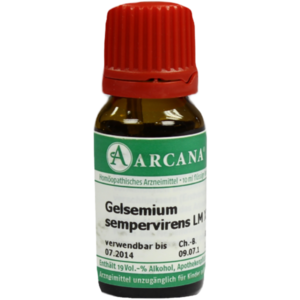 GELSEMIUM SEMPERVIRENS LM 12 Dilution