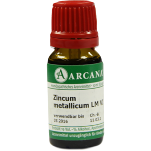 ZINCUM METALLICUM LM 6 Dilution