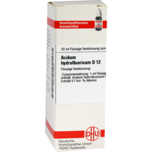 ACIDUM HYDROFLUORICUM D 12 Dilution