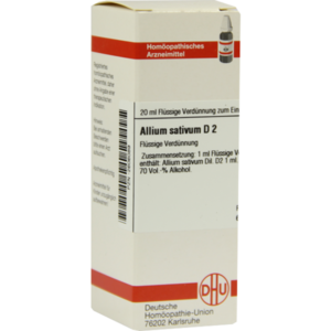 ALLIUM SATIVUM D 2 Dilution