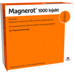 MAGNEROT 1000 Injekt Ampullen