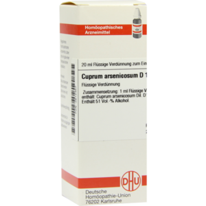 CUPRUM ARSENICOSUM D 12 Dilution