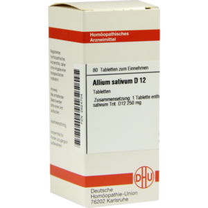 ALLIUM SATIVUM D 12 Tabletten