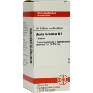 ARALIA RACEMOSA D 6 Tabletten