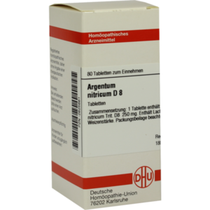 ARGENTUM NITRICUM D 8 Tabletten