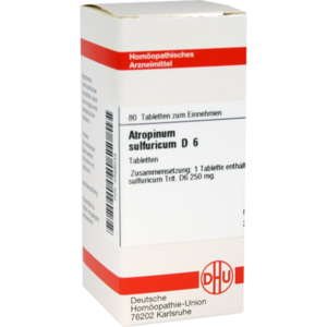 ATROPINUM SULFURICUM D 6 Tabletten