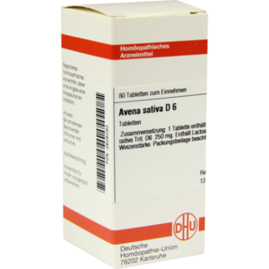 AVENA SATIVA D 6 Tabletten