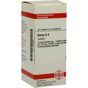 BORAX D 4 Tabletten