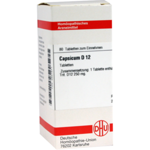 CAPSICUM D 12 Tabletten