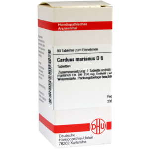 CARDUUS MARIANUS D 6 Tabletten