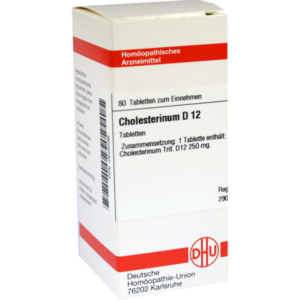 CHOLESTERINUM D 12 Tabletten