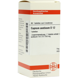 CUPRUM ACETICUM D 12 Tabletten