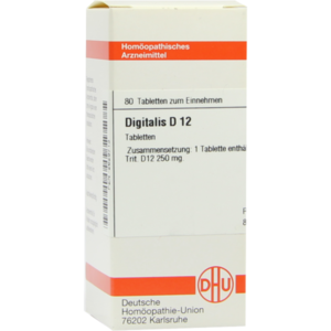 DIGITALIS D 12 Tabletten