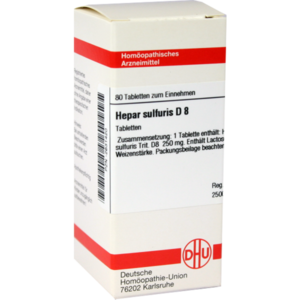 HEPAR SULFURIS D 8 Tabletten