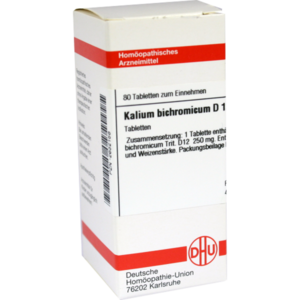 KALIUM BICHROMICUM D 12 Tabletten