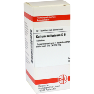 KALIUM SULFURICUM D 6 Tabletten