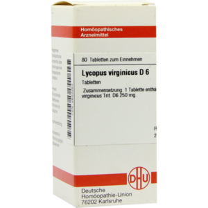 LYCOPUS VIRGINICUS D 6 Tabletten