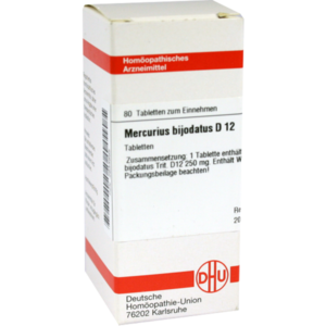 MERCURIUS BIJODATUS D 12 Tabletten