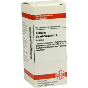 NATRIUM BICARBONICUM D 6 Tabletten