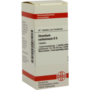 STRONTIUM CARBONICUM D 6 Tabletten